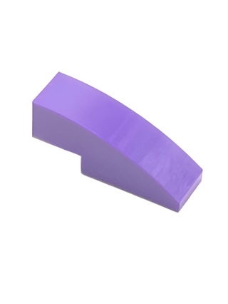 Slope, Curved 3x1, Part# 50950 Part LEGO® Dark Purple 1 Part