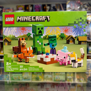Baby Pig's Birthday Celebration, 21281 - LEGO® Minecraft Set Building Kit LEGO®