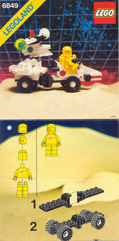 Satellite Patroller, 6849 - LEGO® Space Set Building Kit LEGO®
