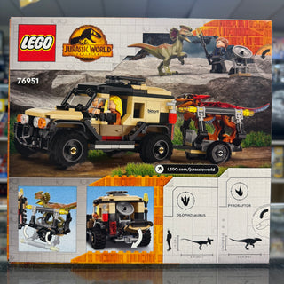 Pyroraptor & Dilophosaurus Transport, 76951-1 Building Kit LEGO®