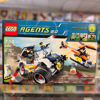 4-Wheeling Pursuit, 8969 - LEGO® Agents Set