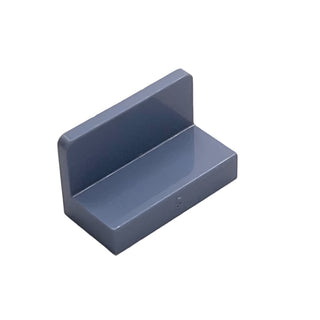 Panel 1 x 2 x 1 with Rounded Corners, Part# 4865b Part LEGO® Sand Blue