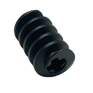 Technic, Gear Worm Screw, Long, Part# 4716 Part LEGO® Black