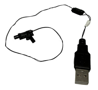 Auto Blaster w/ Flashing LED Light, USB & DIY System, LW-62885 Custom Parts United Brick Co®