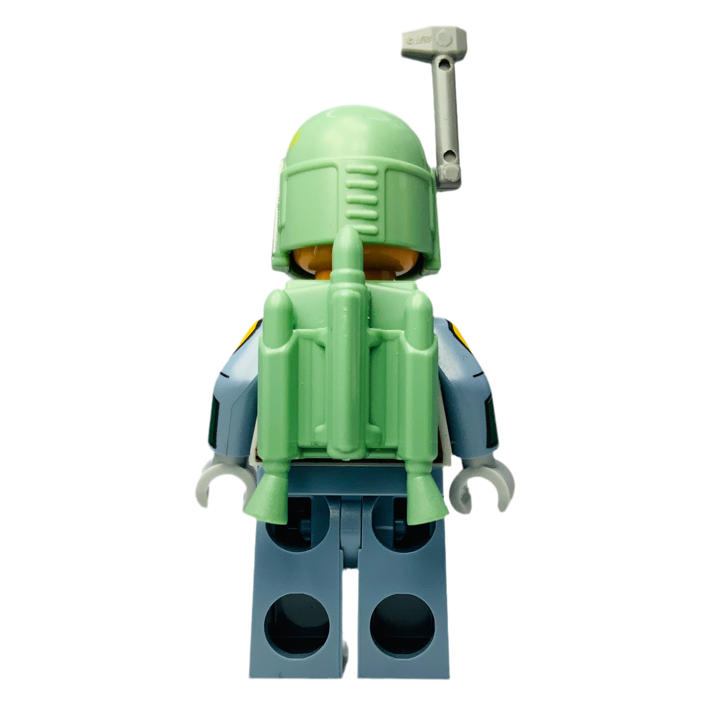 New Lego Boba Fett Minifigure Boba Fett Pauldron, Helmet, Jet Pack