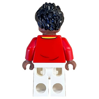 Soccer Spectator, Red Soccer Jersey, soc165 - LEGO® Sports Minifigure