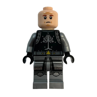 Soldier of Gondor - Light Nougat Head, Reddish Brown Eyebrows, lor155 - LEGO® Lord of the Rings Minifigure