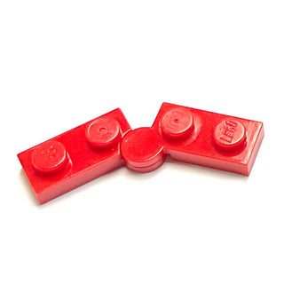 Hinge Plate 1 x 4 Swivel (2429 / 2430), Part# 2429c01 Part LEGO® Red