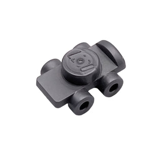Minifigure Footgear Roller Skate, Part# 11253 Part LEGO® Flat Silver