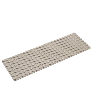 8x24 Baseplate, Part# 3497 Part LEGO® Light Gray Very Good