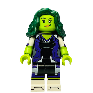 She-Hulk, Marvel Studios, Series 2, colmar2-5 Minifigure LEGO® Without accessories or stand