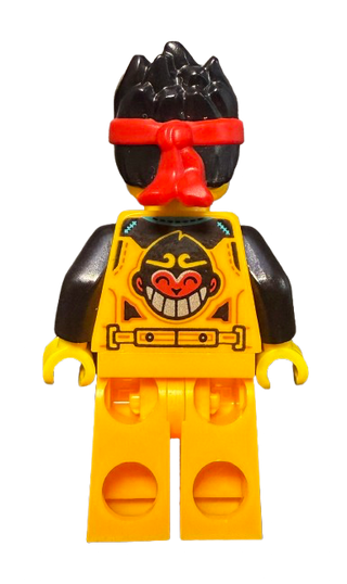 Monkie Kid - Bright Light Orange Racing Suit, mk150 - LEGO® Monkie Kid Minifigure