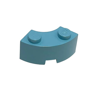 Brick Round Corner 2x2 Macaroni with Stud Notch, Part# 3063