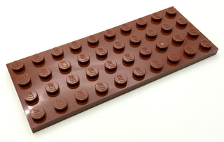 Plate 4x10, Part# 3030 Part LEGO® Reddish Brown  