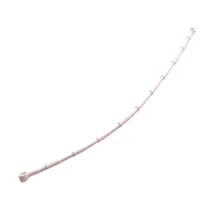 Hose, Flexible 21L with 2 Connector Ends and Rope Climbing Grips, Part# 2630 Part LEGO® White
