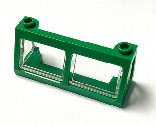 Windscreen and Glass 2x6x2 Train, Part #13760 / 13756 Part LEGO® Green  