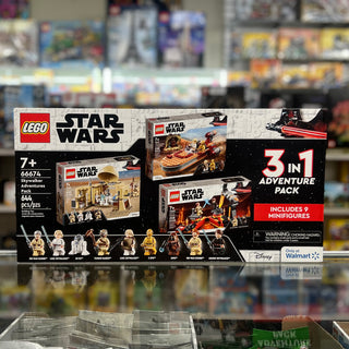 Star Wars Bundle Pack (Sets 75269, 75270, and 75271) - Skywalker Adventures Pack, 66674 Building Kit LEGO®