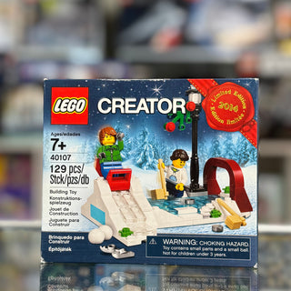 Winter Skating Scene - Limited Edition 2014 Holiday Set (2 of 2), 40107 - LEGO® Holiday Set Building Kit LEGO®