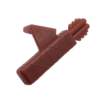 Minifigure Arrow Quiver with 2 Arrows, Part# 4498 Part LEGO® Reddish Brown Very Good