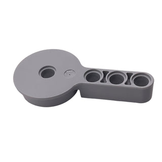 Technic Rotation Joint Disk with Large Pin and Liftarm Thick, Part# 44225 Part LEGO® Light Bluish Gray