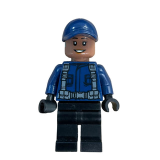 ACU Guard / Driver - Female, jw123 - LEGO® Jurassic World Minifigure