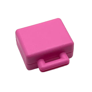 Duplo Utensil Suitcase with Plain Front and Back, Part# 20302 Part LEGO® Dark Pink Very Good