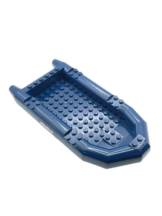 Boat, Rubber Raft, Large, Part# 62812 Part LEGO® Dark Blue