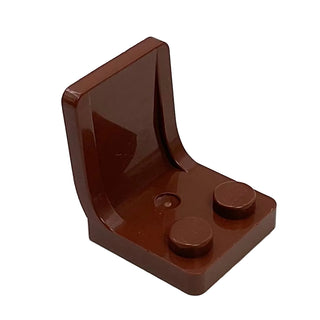 Minifigure, Utensil Seat / Chair 2 x 2, Part# 4079 Part LEGO® Reddish Brown