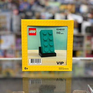 Buildable 2 x 4 Dark Turquoise Brick, 6346101 - LEGO® Brand set