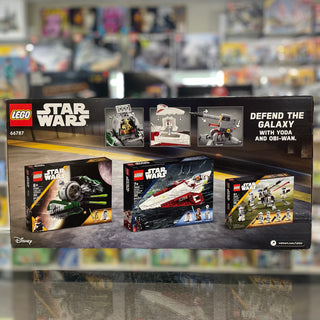 Star Wars Bundle Pack, 3 in 1 Galactic Gift Set (Sets 75333, 75345, and 75360) - Jedi Masters Gift Set, 66787 Building Kit LEGO®