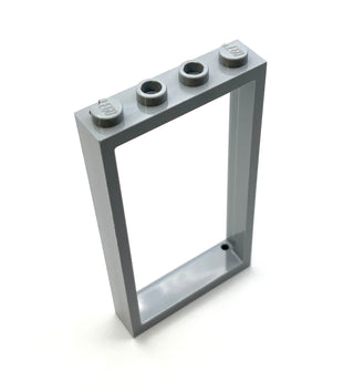 Door Frame 1x4x6 with Two Holes on Top and Bottom, Part# 60596 Part LEGO® Light Bluish Gray  