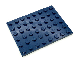 Plate 6x8, Part# 3036 Part LEGO® Dark Blue  