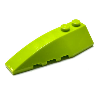 Wedge 6 x 2 Left, Part# 41748 Part LEGO® Lime