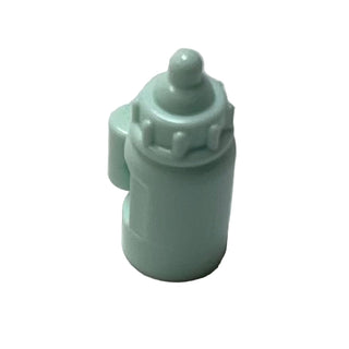 Minifigure, Utensil Baby Bottle with Handle, Part# 18855 Part LEGO® Light Aqua
