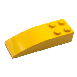 Slope, Curved 6 x 2, Part # 44126 Part LEGO® Yellow