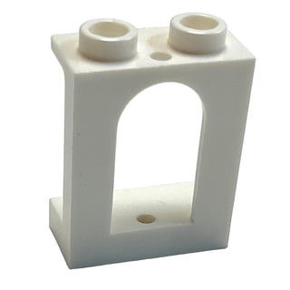 Window 1 x 2 x 2 Castle, Part# 90195 Part LEGO® White