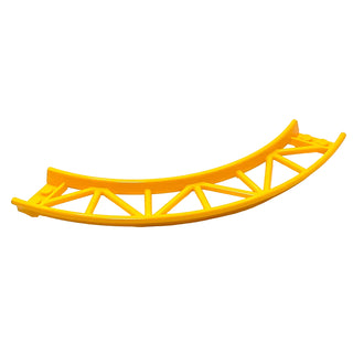 Roller Coaster Curve, 90 Degrees, Part# 25061 Part LEGO® Bright Light Orange