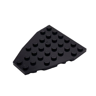Wedge, Plate 7 x 6 with Stud Notches (Boat Bow Plate), Part# 50303 Part LEGO® Black