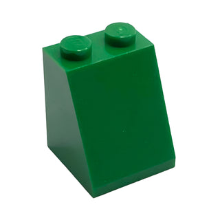 Slope 65 2x2x2 with Bottom Tube, Part# 3678b Part LEGO® Green 1 Part