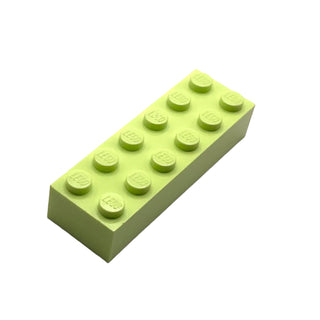 Brick 2x6, RARE Non-Production Colors, Part# 2456/44237 Part LEGO® Yellowish Green
