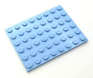 Plate 6x8, Part# 3036 Part LEGO® Bright Light Blue  