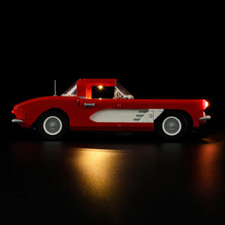 Lightailing Light Kit For LEGO Chevrolet Corvette 1961, 10321 Light up kit Lightailing   