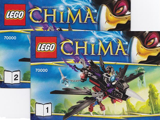 70000-Razcal's Glider - INSTRUCTIONS ONLY Instructions LEGO®
