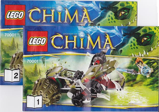 70001-Crawley's Claw Ripper - INSTRUCTIONS ONLY Instructions LEGO®