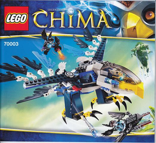 70003-Eris' Eagle Interceptor - INSTRUCTIONS ONLY Instructions LEGO®