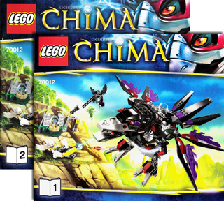 70012-Razar's CHI Raider - INSTRUCTIONS ONLY Instructions LEGO®