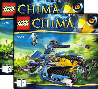 70013-Equila's Ultra Striker - INSTRUCTIONS ONLY Instructions LEGO®