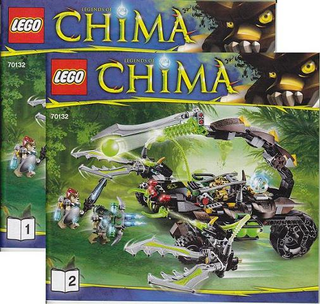 70132-Scorm's Scorpion Stinger - INSTRUCTIONS ONLY Instructions LEGO®