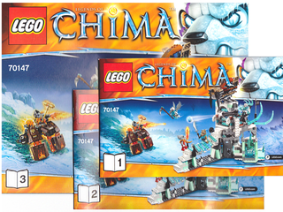 70147-Sir Fangar's Ice Fortress - INSTRUCTIONS ONLY Instructions LEGO®