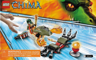 70150-Flaming Claws - INSTRUCTIONS ONLY Instructions LEGO®